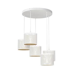 Luster na lanku LOFT SHADE 5xE27/60W/230V biela/zlatá 5269 vyobraziť