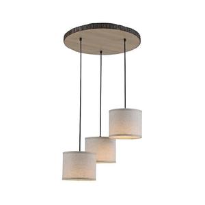 Leuchten Direkt 11236-79 - Luster na lanku BARK 3xE27/40W/230V 11236-79 vyobraziť