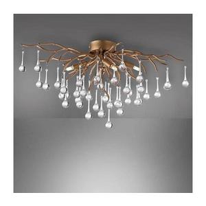 Paul Neuhaus 8090-11 - Prisadený luster ICICLE 4xG9/40W/230V 30x60 cm mosadz 8090-11 vyobraziť