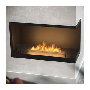 InFire - Rohový BIO krb 80x45 cm 3, 5kW čierna INSIDE P 800V2 vyobraziť