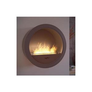 InFire - Nástenný BIO krb pr. 70 cm 3kW čierna INCYRCLE WALL vyobraziť