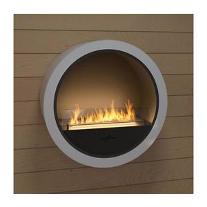 InFire - Nástenný BIO krb pr. 70 cm biela INCYRCLE WALL vyobraziť