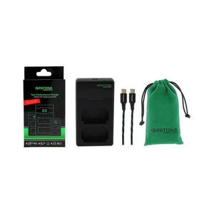PATONA - Rýchlonabíjačka Dual Sony NP-FZ100 +kábel USB-C 0, 6m PT161858 vyobraziť