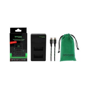 PATONA - Rýchlonabíjačka Dual Canon LP-E17 + kábel USB-C 0, 6m PT161939 vyobraziť
