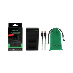 PATONA - Rýchlonabíjačka Dual Sony NP-FW50 + kábel USB-C 0, 6m PT161964 vyobraziť