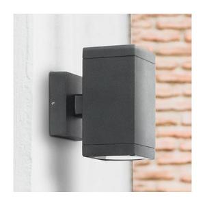 Prezent - Vonkajšie nástenné svietidlo RETO SQ 2xGU10/35W/230V IP54 vyobraziť