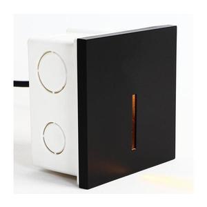 Emithor - LED Schodiskové svietidlo LINE LED/1W/230V 4000K čierna vyobraziť