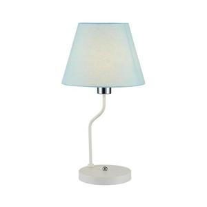 Stolná lampa YORK 1xE14/60W/230V biela/modrá 50501099 vyobraziť