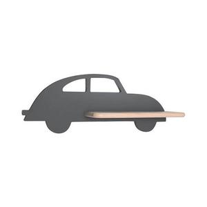 LED Detské nástenné svietidlo s poličkou CAR LED/5W/230V šedá/drevo 21-84774 vyobraziť