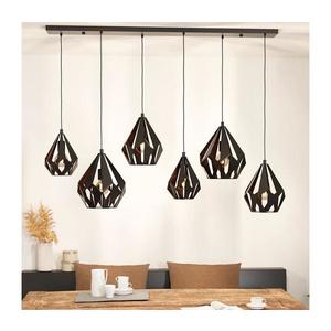 Eglo 43846 - Luster na lanku CARLTON 6xE27/40W/230V 43846 vyobraziť