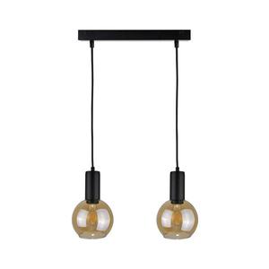 Keter Lighting Luster na lanku JANTAR BLACK 2xE27/60W/230V 1971 vyobraziť