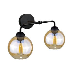 Keter Lighting Nástenné svietidlo MELLE BLACK 2xE27/60W/230V 1978 vyobraziť