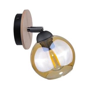 Keter Lighting Nástenné bodové svietidlo THEA WOOD 1xE27/60W/230V 2041 vyobraziť