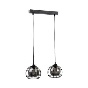 Keter Lighting Luster na lanku SOLO BLACK 2xE27/60W/230V 1473 vyobraziť