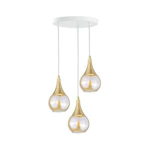 Keter Lighting Luster na lanku LACRIMA WHITE 3xE27/60W/230V pr. 30 cm 2326 vyobraziť