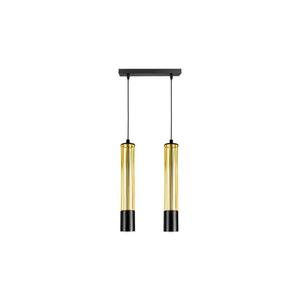 HEXE Luster na lanku PRESCOT 2xGU10/40W/230V zlatá 0044 vyobraziť