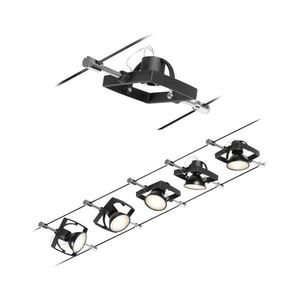 Paulmann 94434 - SADA 5xGU5, 3/10W Bodové svietidlo MAC 230V čierna 94434 vyobraziť