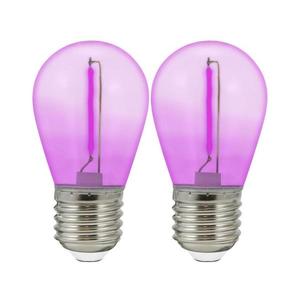 SADA 2x LED Žiarovka PARTY E27/0, 3W/36V fialová 322227 vyobraziť