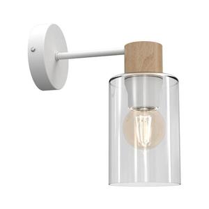 Nástenná lampa MADERA 1xE27/60W/230V biela/drevo MLP8553 vyobraziť