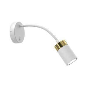 Flexibilná lampička JOKER 1xGU10/8W/230V biela/zlatá MLP8535 vyobraziť