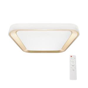 LED Stmievateľné stropné svietidlo QUADRO LED/66W/230V 3000-6000K biela/zlatá + DO ML7933 vyobraziť