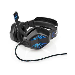 GHST250BK - LED Herné slúchadlá s mikrofónom čierna/modrá GHST250BK vyobraziť