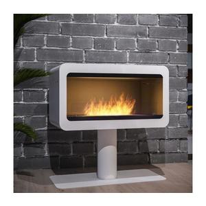 InFire - BIO krb 82, 5x78 cm 3kW biela INECCO white vyobraziť