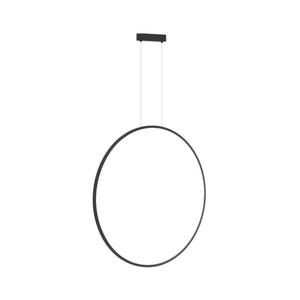 LED Luster na lanku SATURNO LED/46W/230V pr. 80 cm IP44 antracit ML8856 vyobraziť