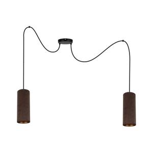 HEXE Luster na lanku AVALO 2xE27/60W/230V pavúk hnedá/medená 0106 vyobraziť