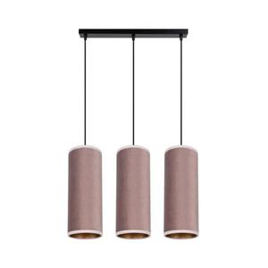 HEXE Luster na lanku AVALO 3xE27/60W/230V ružová/medená 0117 vyobraziť