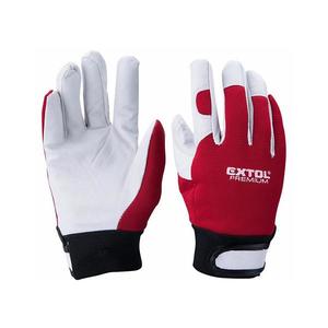 Extol Premium - Pracovné rukavice veľkosť 10" červená/biela 8856657 vyobraziť