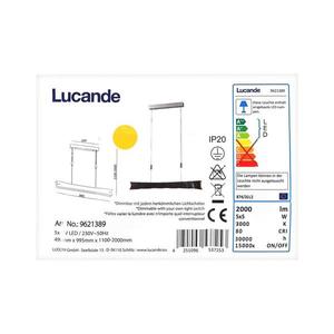 Lucande - LED Stmievateľný luster na lanku EBBA 5xLED/5W/230V 4251096537253 vyobraziť