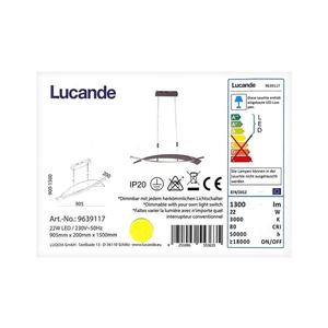 Lucande - LED Stmievateľný luster na lanku MARIJA LED/22W/230V 4251096553635 vyobraziť