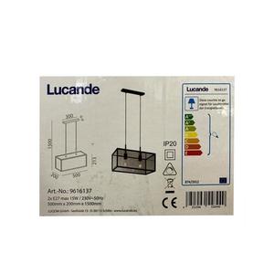 Lucande - Luster na lanku BEYZA 2xE27/15W/230 4251096558449 vyobraziť