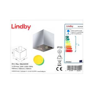 Lindby - Nástenné svietidlo NEHLE 1xG9/33W/230V 4251096560299 vyobraziť