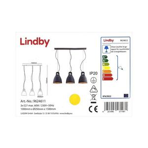 Lindby - Luster na lanku IBU 3xE27/60W/230V 4251096571981 vyobraziť