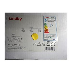 Lindby - Bodové svietidlo 3xGU10/5W/230V 4251096545937 vyobraziť
