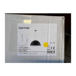 Lucande - Luster na lanku MALEO 1xE27/60W/230V 4251096576771 vyobraziť
