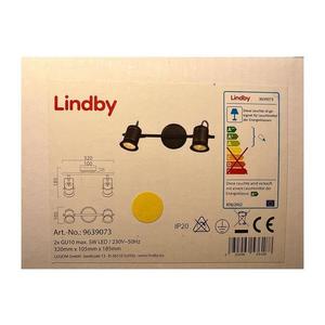 Lindby - Bodové svietidlo CANSU 2xGU10/5W/230V 4251096536188 vyobraziť