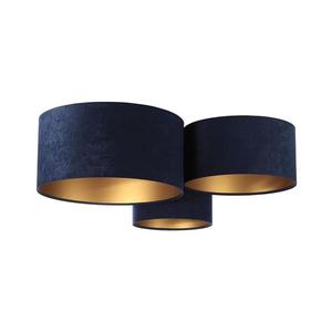 Stropné svietidlo SPACE 3xE27/60W/230V modrá/zlatá 080-044 vyobraziť