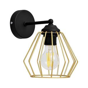 Nástenná lampa AGAT 1xE27/15W/230V zlatá/čierna KK-1300/1 BK +GO MAT vyobraziť