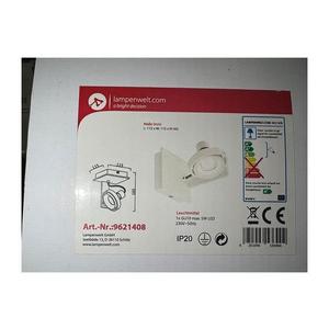 Lampenwelt - LED Nástenné svietidlo 1xGU10/5W/230V 4251096536904 vyobraziť