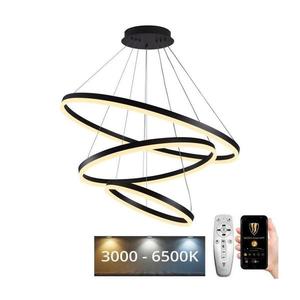 LED Stmievateľný luster na lanku LED/125W/230V 3000-6500K + diaľkové ovládanie J4313/B vyobraziť