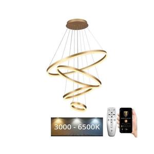 LED Stmievateľný luster na lanku LED/165W/230V 3000-6500K + diaľkové ovládanie J4314/G vyobraziť