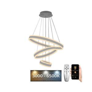 LED Stmievateľný luster na lanku LED/165W/230V 3000-6500K + diaľkové ovládanie J4318/S vyobraziť
