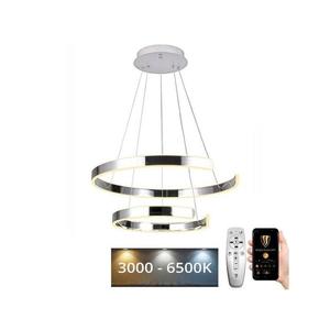 LED Stmievateľný luster na lanku LED/120W/230V 3000-6500K + diaľkové ovládanie J4328/CH vyobraziť