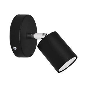 LED Nástenné bodové svietidlo TUNE 1xGU10/4, 8W/230V čierna R-KM 1927/1 BK+CH+BK vyobraziť