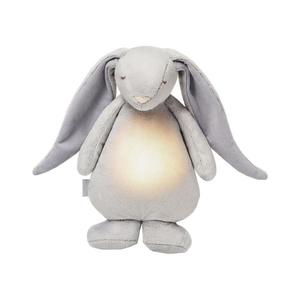 Moonie - Uspávačik s melódiou a svetlom zajačik silver 4554MOO vyobraziť