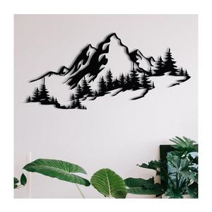 Nástenná dekorácia 30x67 cm hory kov 279ENZ1787 vyobraziť
