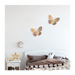 Nástenná dekorácia 32x29 cm motýľ kov 891TNL1817 vyobraziť